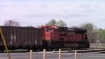 BNSF coal train DPU